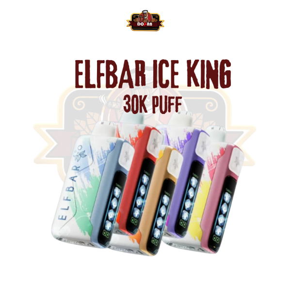 الف بار ايس كينج 30000 سحبة   ELFBAR ICE KING 30K
