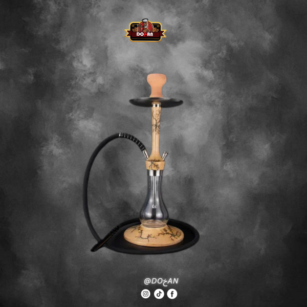 شيشة "ريفلفر"   الإصدار الأبيض الملكي AN Revolver White & Gold