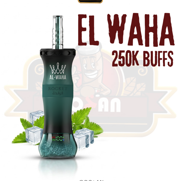 EL Waha 250K Puff   الواحة 250الف سحبة
